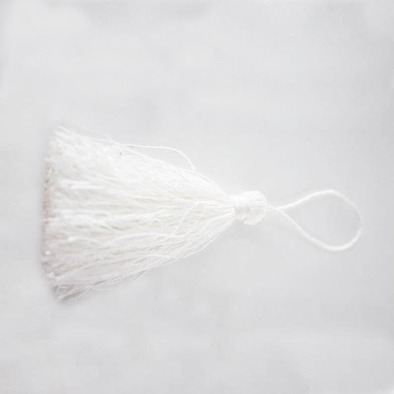 Tassel white 17cm - Deventor